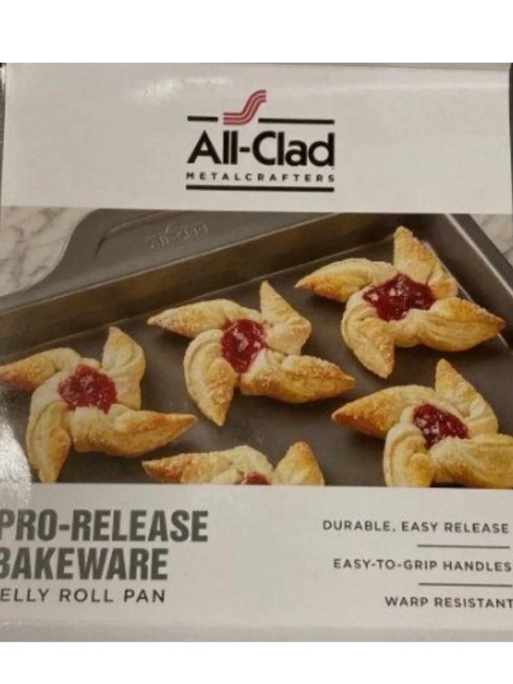 All-Clad Pro-Release Nonstick Jelly Roll Pan 15’ x 10”~NEW!